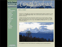 Tablet Screenshot of cityofnooksack.com